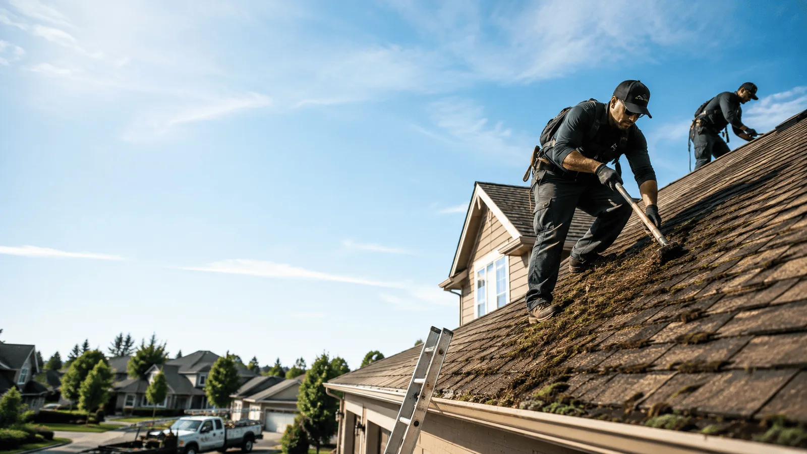 Roof Moss Removal in Gaastra, MI near me